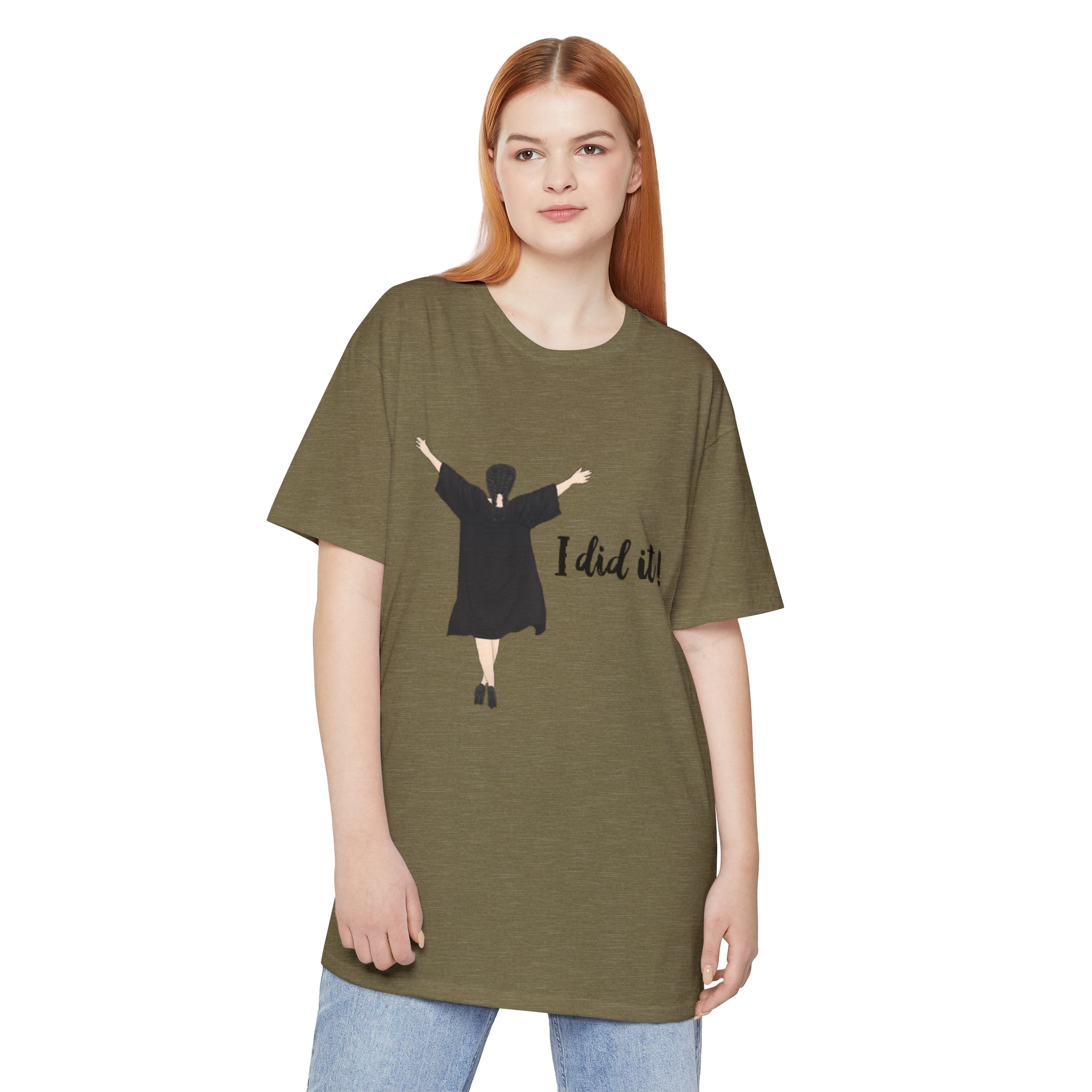 I did it! | Unisex Long Body Urban Tee